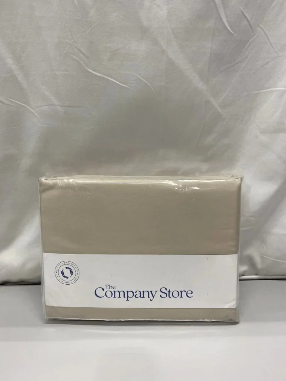 The Company Store Premium Smooth Supima Sateen Twin Duvet Cover In Alabaster